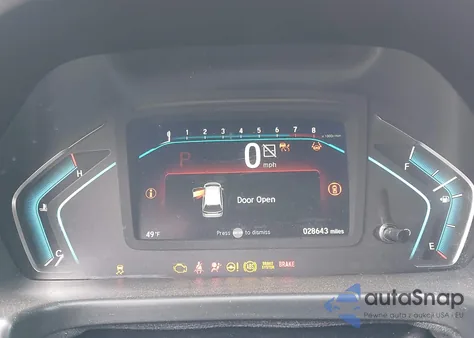 2023 Honda Odyssey Sport z USA, uszkodzony, nr VIN 5FNRL6H70PB053778